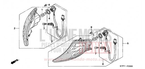 CLIGNOTANT SH1258 de 2008